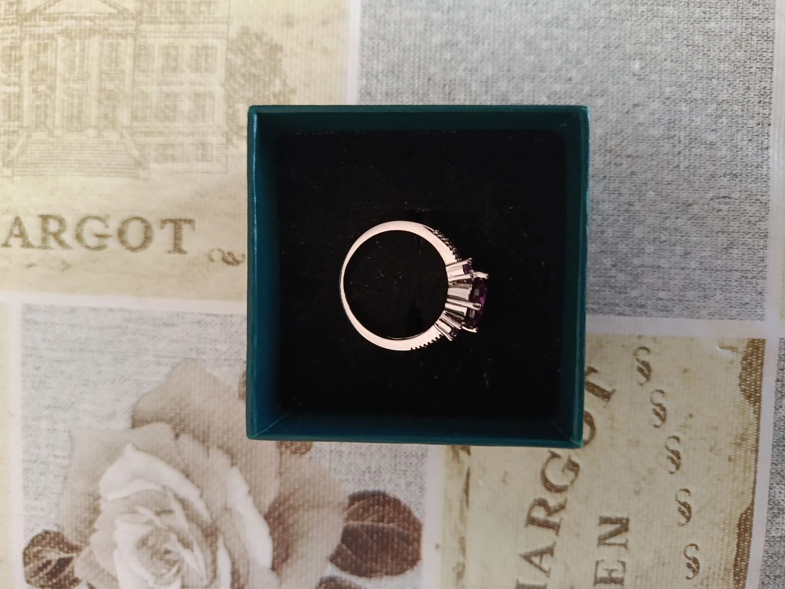 7 ring, sterling silver plated – photo 3